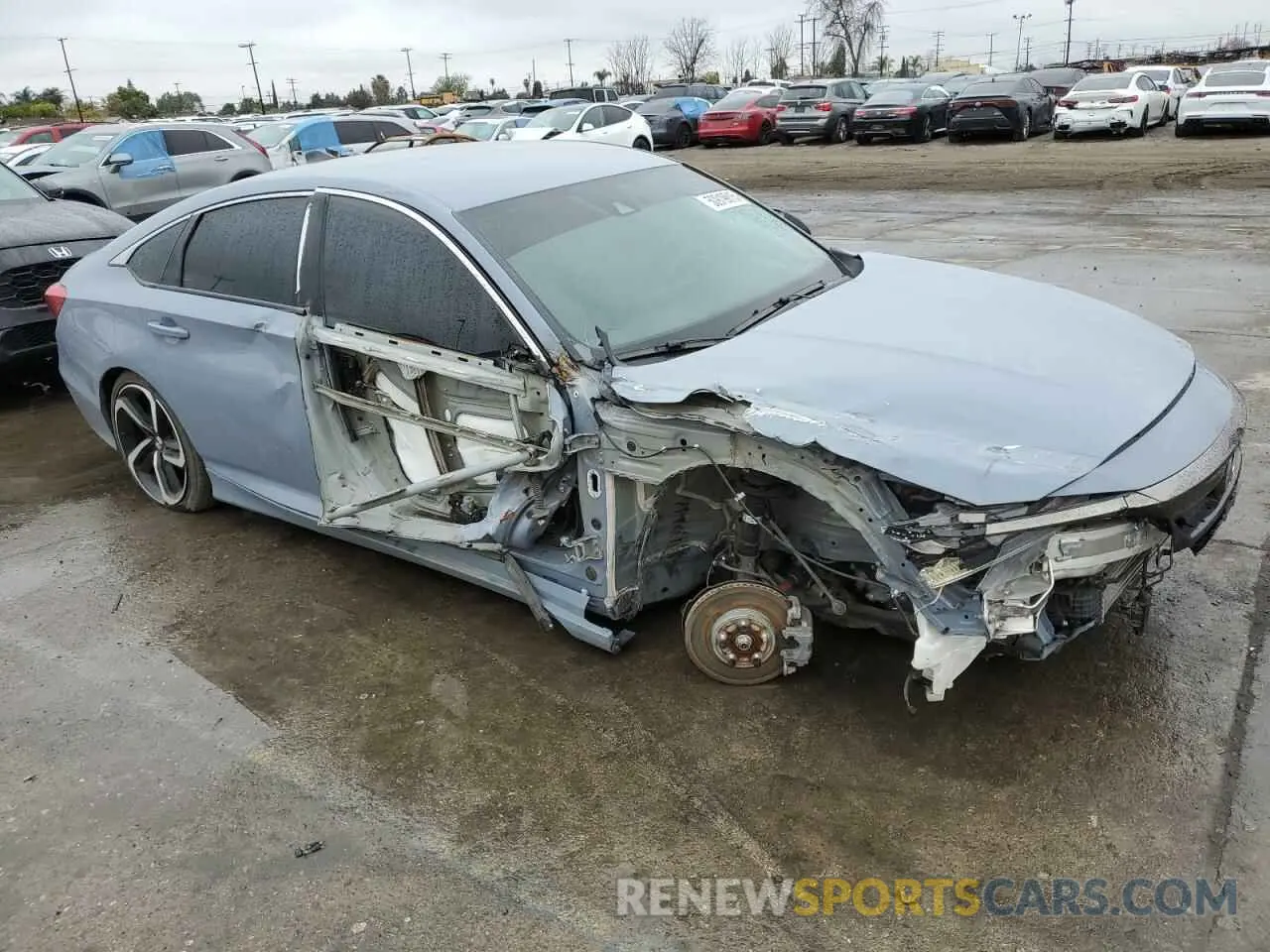 4 fotografías del automóvil dañado 1HGCV1F47NA076042 HONDA ACCORD 2022