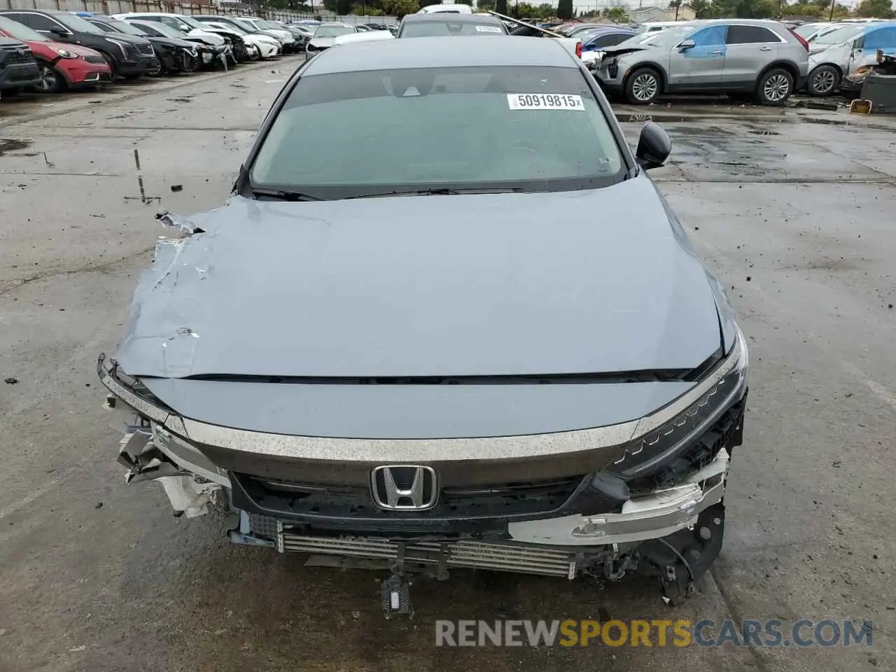 5 fotografías del automóvil dañado 1HGCV1F47NA076042 HONDA ACCORD 2022