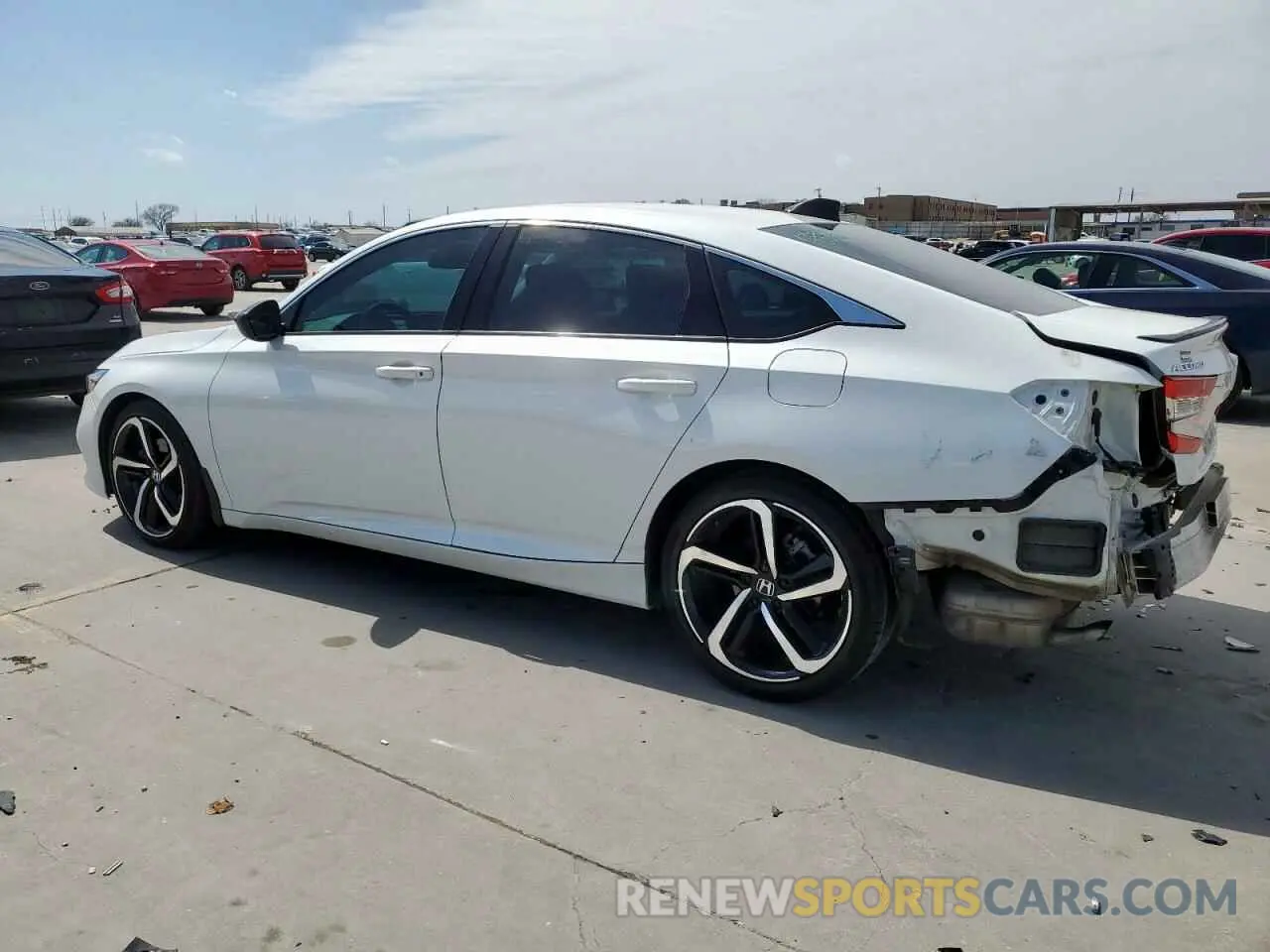 2 fotografías del automóvil dañado 1HGCV1F47NA081547 HONDA ACCORD 2022