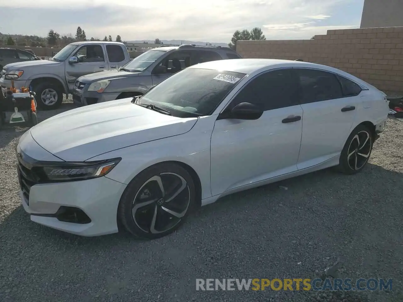 1 fotografías del automóvil dañado 1HGCV1F48NA004878 HONDA ACCORD 2022