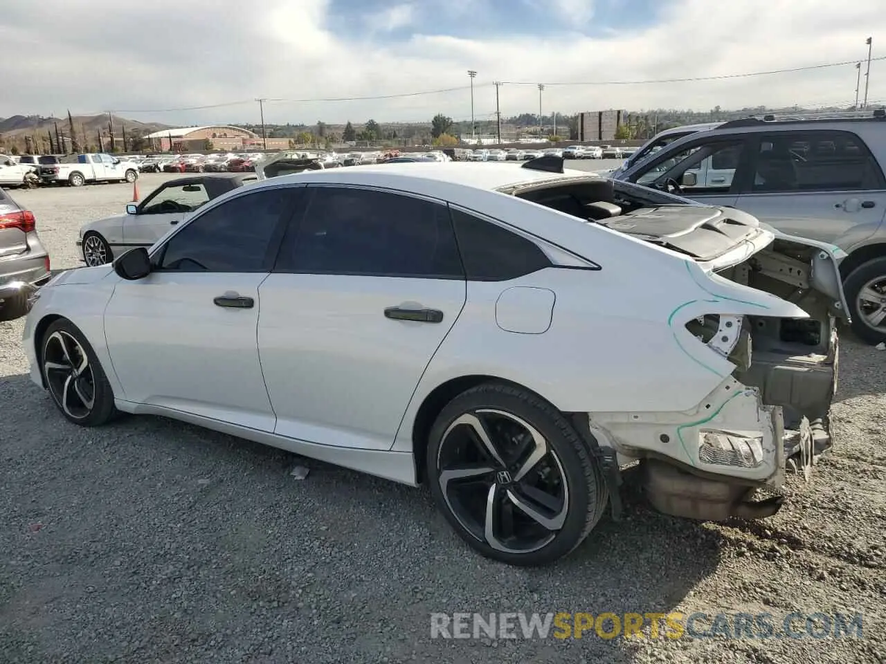 2 fotografías del automóvil dañado 1HGCV1F48NA004878 HONDA ACCORD 2022