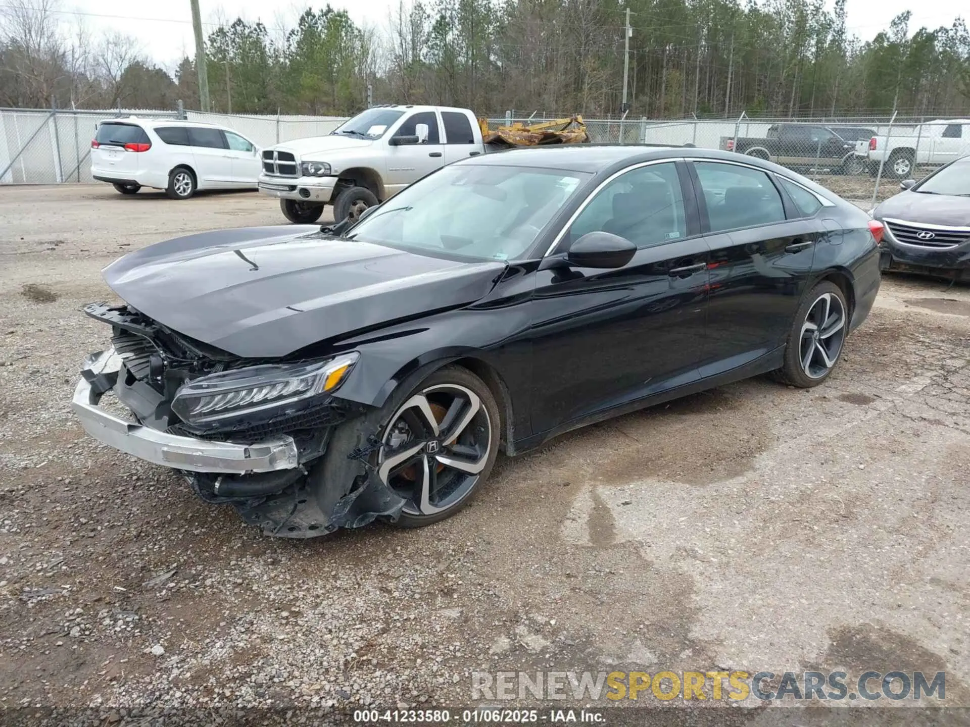 2 fotografías del automóvil dañado 1HGCV1F48NA015718 HONDA ACCORD 2022