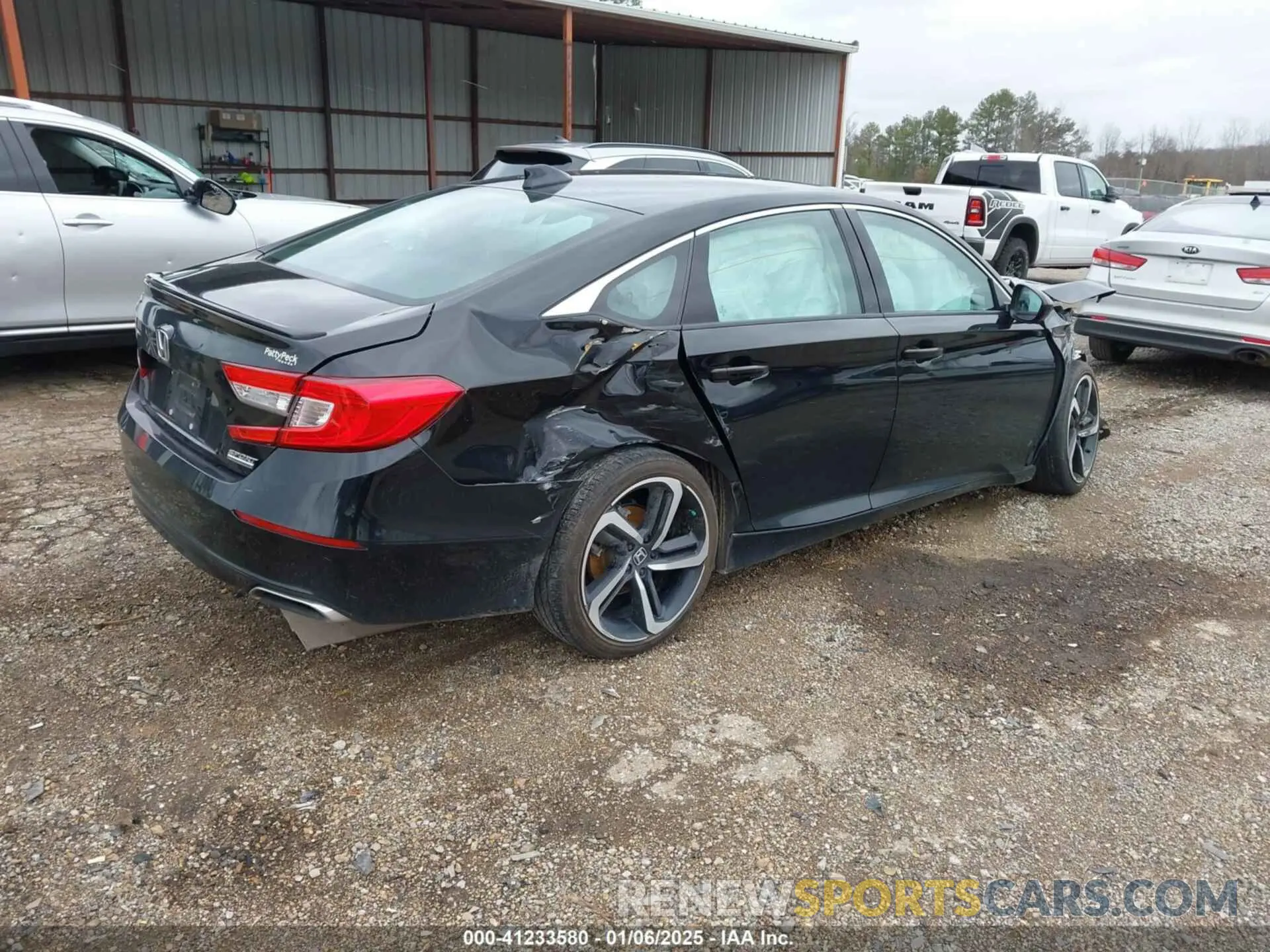 4 fotografías del automóvil dañado 1HGCV1F48NA015718 HONDA ACCORD 2022