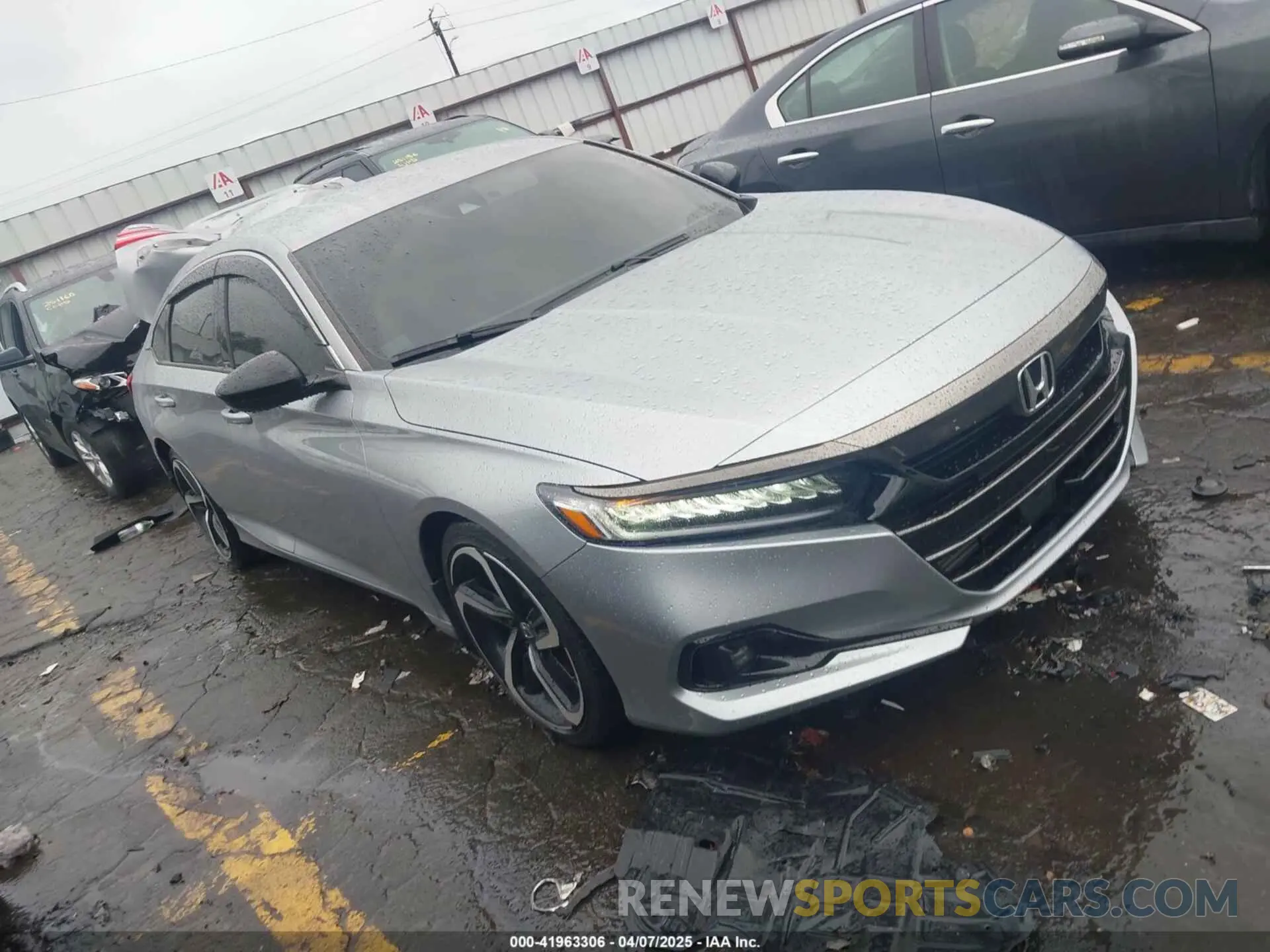 1 fotografías del automóvil dañado 1HGCV1F48NA105208 HONDA ACCORD 2022