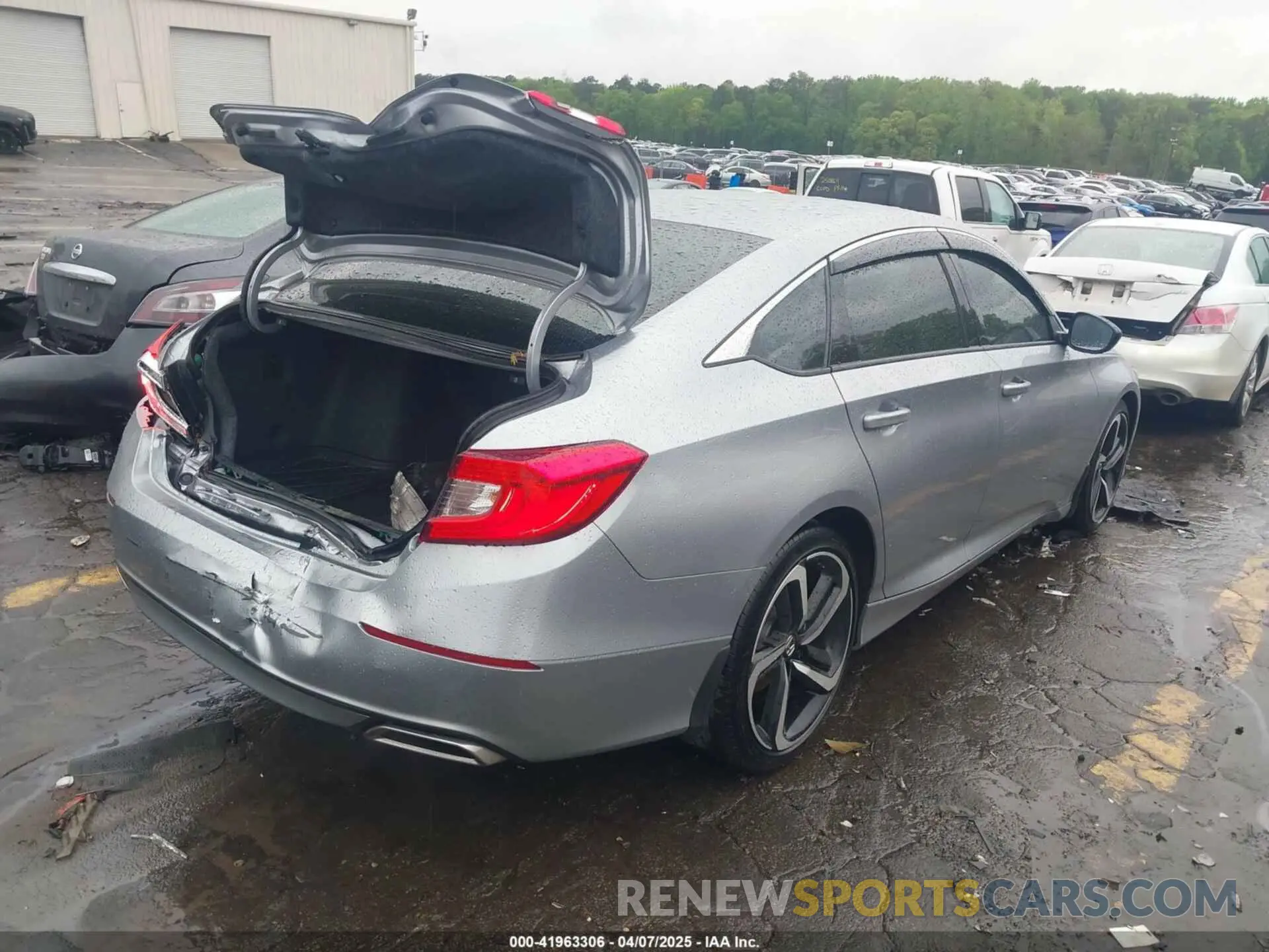 4 fotografías del automóvil dañado 1HGCV1F48NA105208 HONDA ACCORD 2022