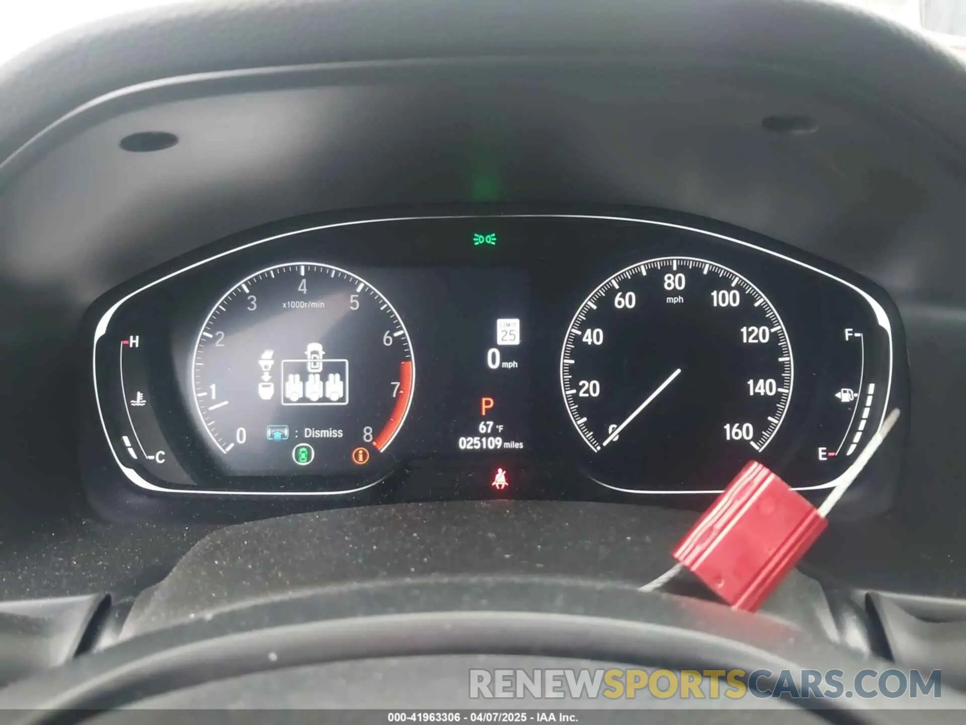 7 fotografías del automóvil dañado 1HGCV1F48NA105208 HONDA ACCORD 2022