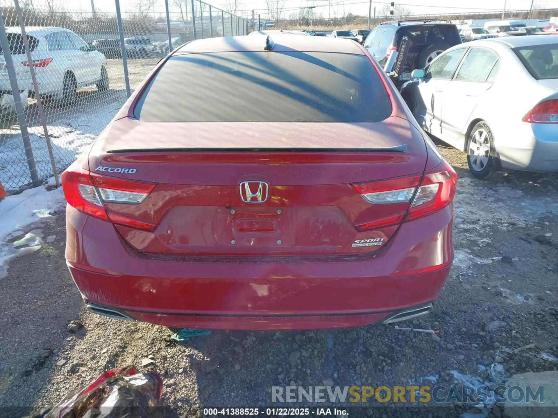 16 fotografías del automóvil dañado 1HGCV1F49NA016182 HONDA ACCORD 2022
