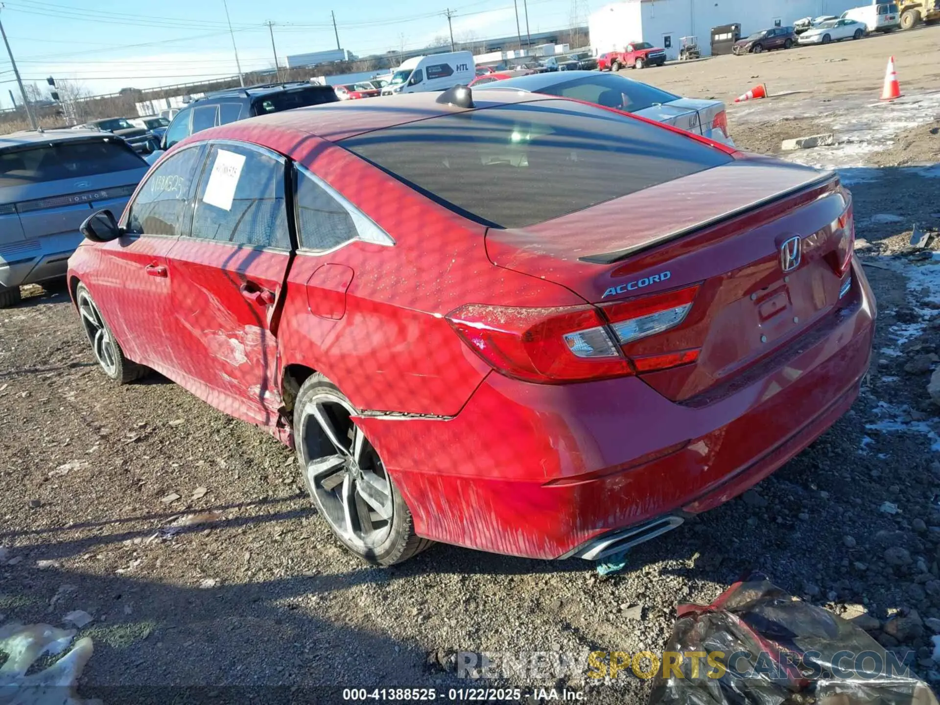 3 fotografías del automóvil dañado 1HGCV1F49NA016182 HONDA ACCORD 2022