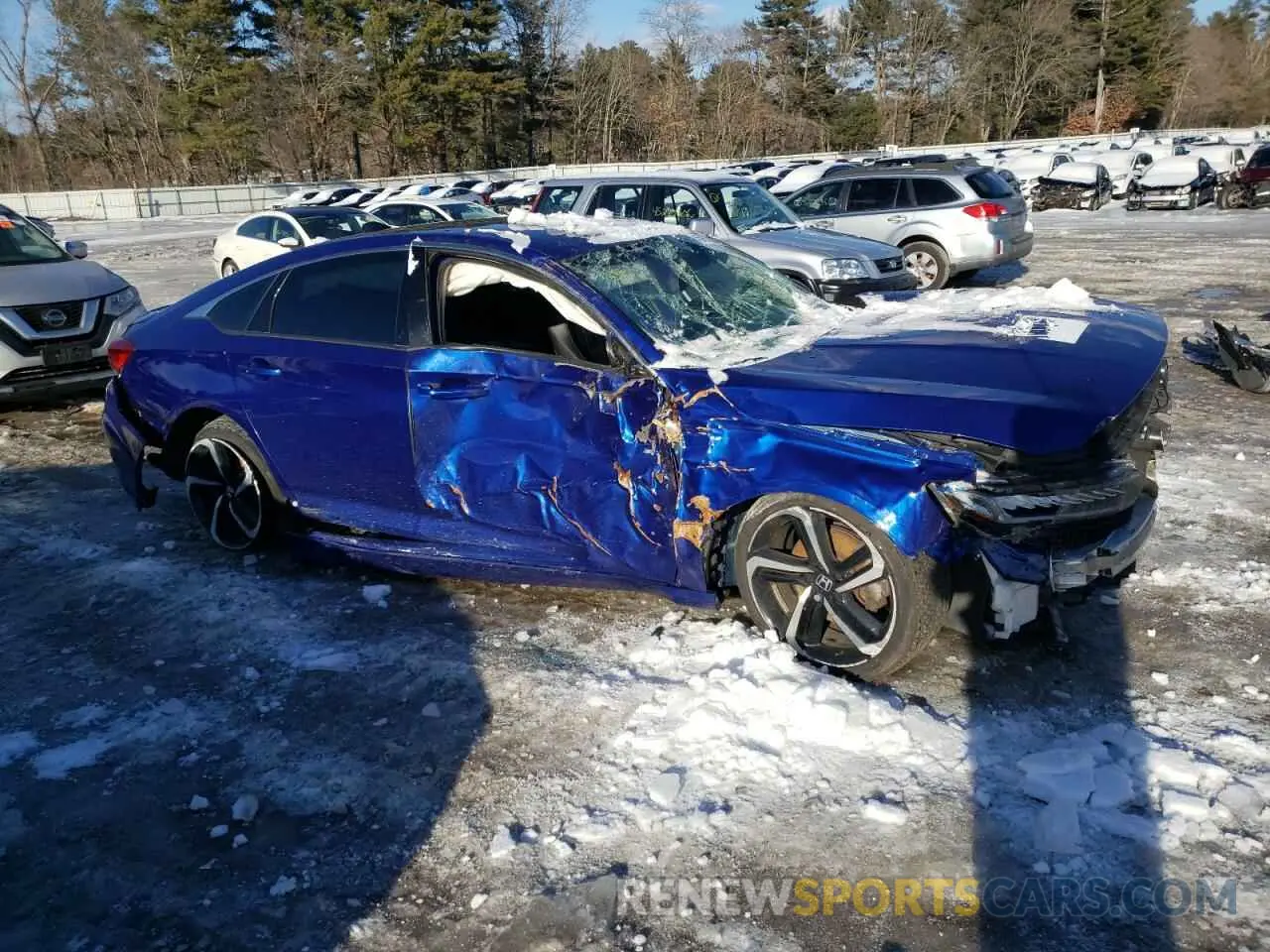 4 fotografías del automóvil dañado 1HGCV1F4XNA005272 HONDA ACCORD 2022