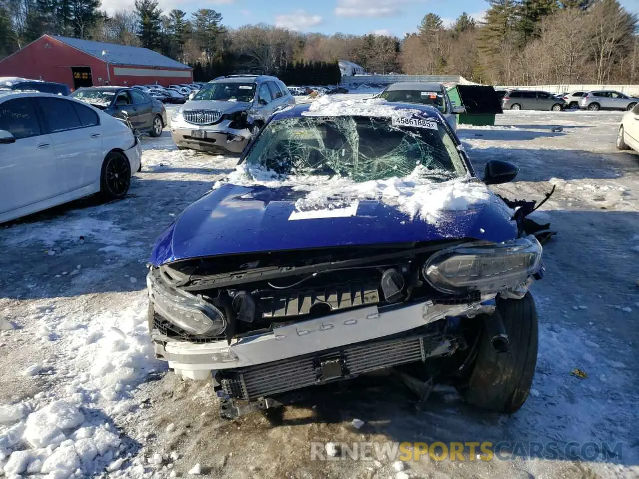 5 fotografías del automóvil dañado 1HGCV1F4XNA005272 HONDA ACCORD 2022