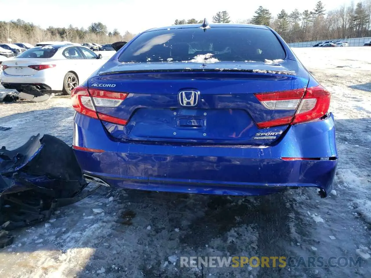 6 fotografías del automóvil dañado 1HGCV1F4XNA005272 HONDA ACCORD 2022