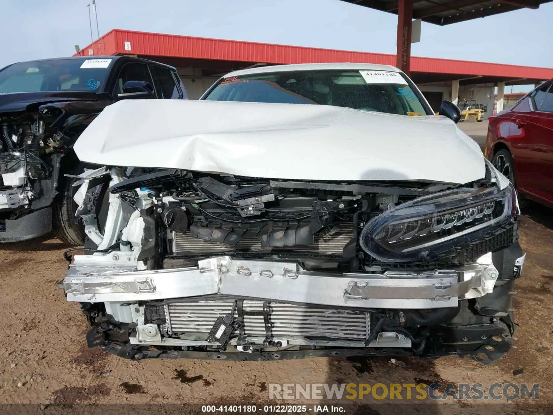 12 fotografías del automóvil dañado 1HGCV1F4XNA027031 HONDA ACCORD 2022