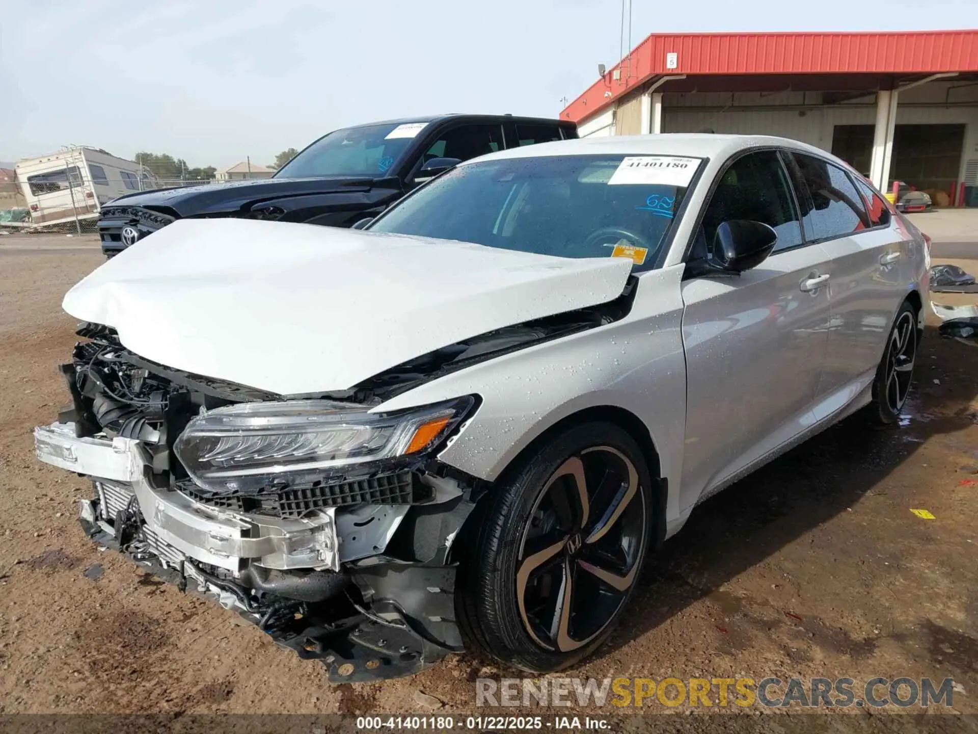2 fotografías del automóvil dañado 1HGCV1F4XNA027031 HONDA ACCORD 2022
