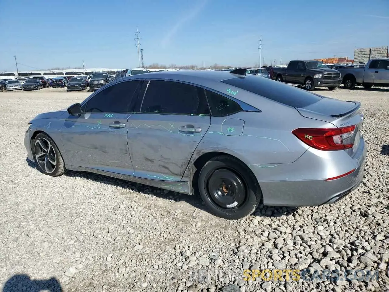 2 fotografías del automóvil dañado 1HGCV1F4XNA030169 HONDA ACCORD 2022
