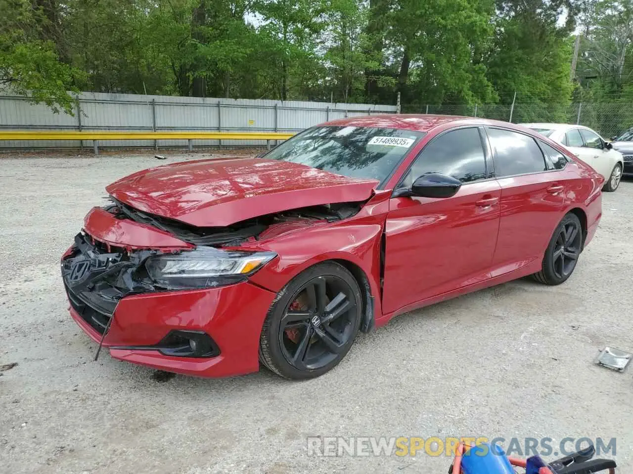 1 fotografías del automóvil dañado 1HGCV1F4XNA038529 HONDA ACCORD 2022