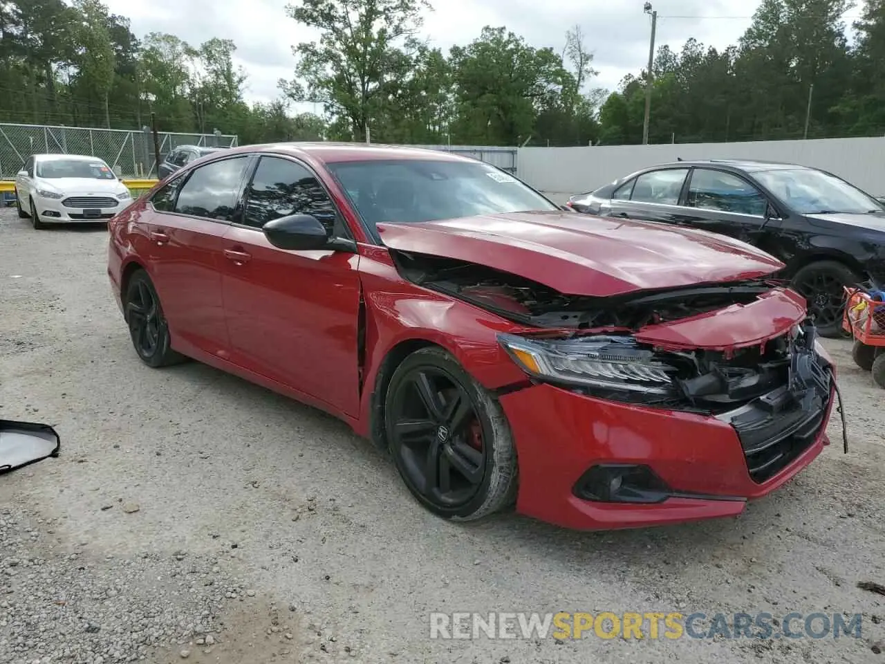 4 fotografías del automóvil dañado 1HGCV1F4XNA038529 HONDA ACCORD 2022