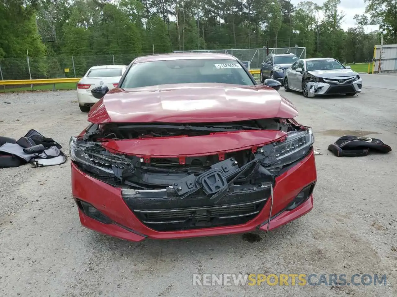 5 fotografías del automóvil dañado 1HGCV1F4XNA038529 HONDA ACCORD 2022
