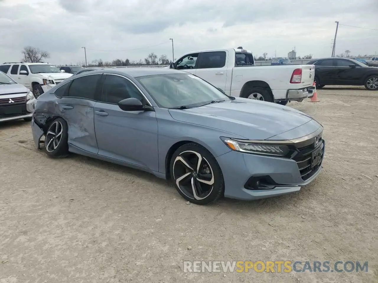 4 fotografías del automóvil dañado 1HGCV1F4XNA045092 HONDA ACCORD 2022