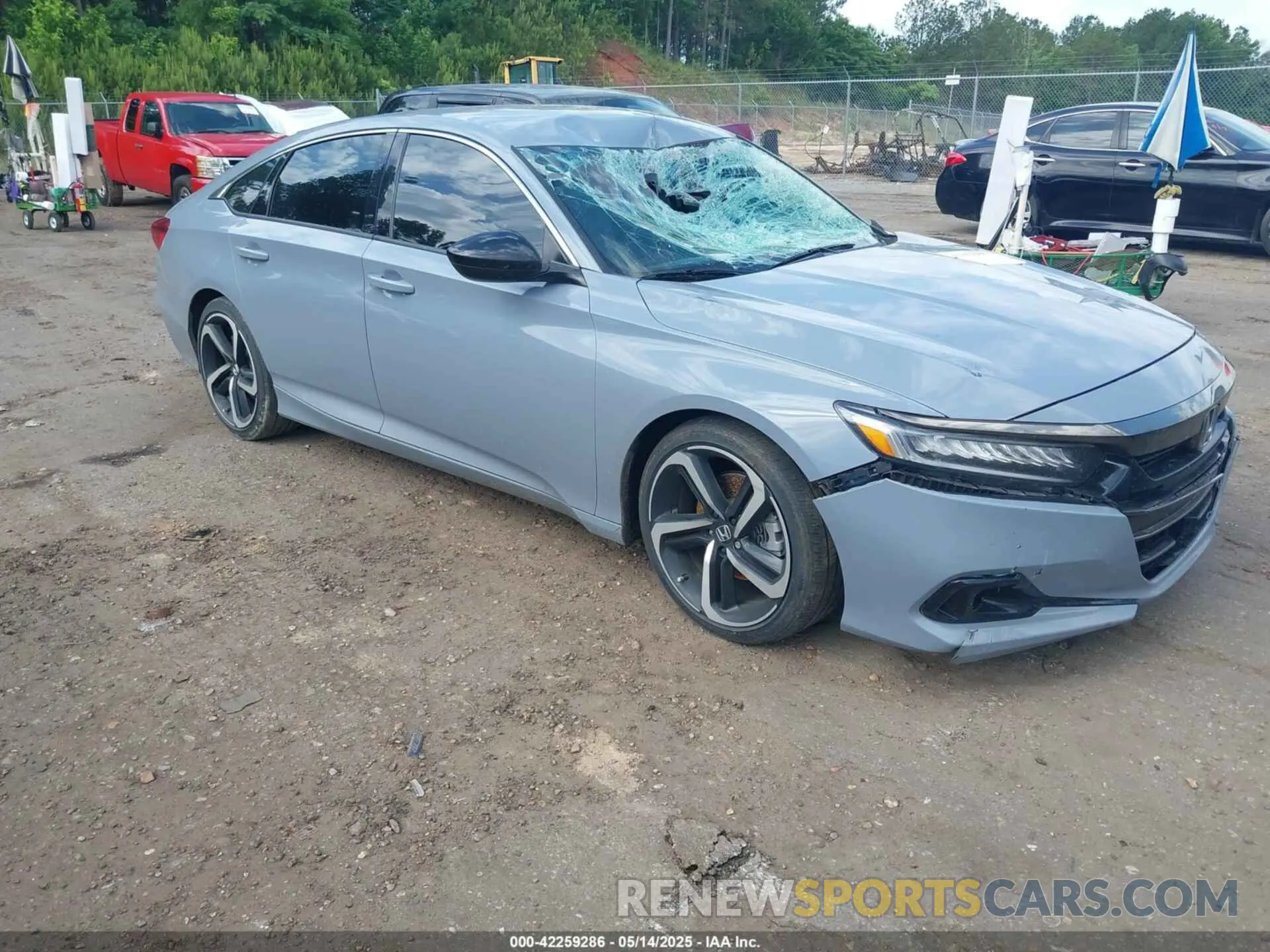 1 fotografías del automóvil dañado 1HGCV1F4XNA069392 HONDA ACCORD 2022
