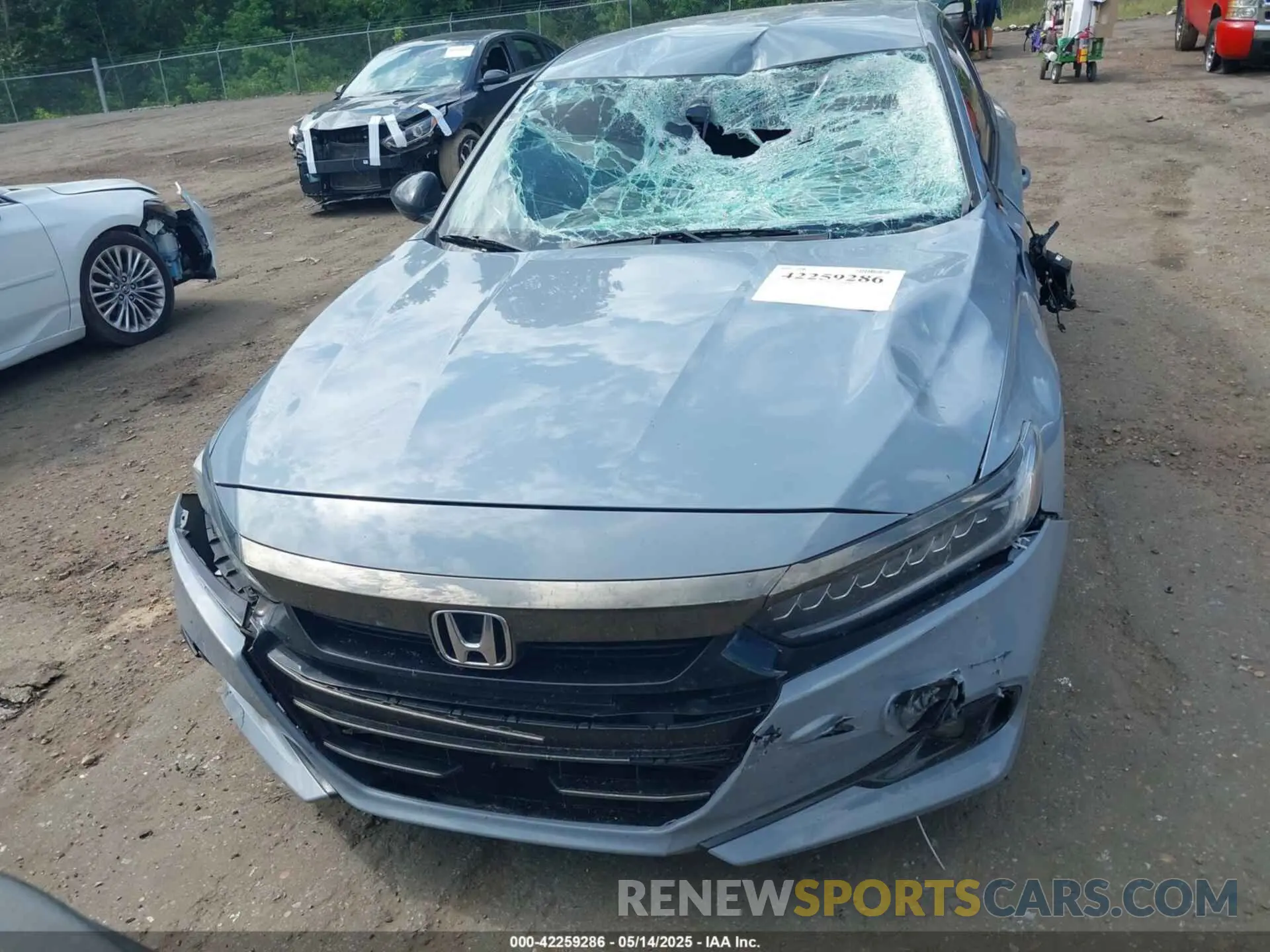 12 fotografías del automóvil dañado 1HGCV1F4XNA069392 HONDA ACCORD 2022