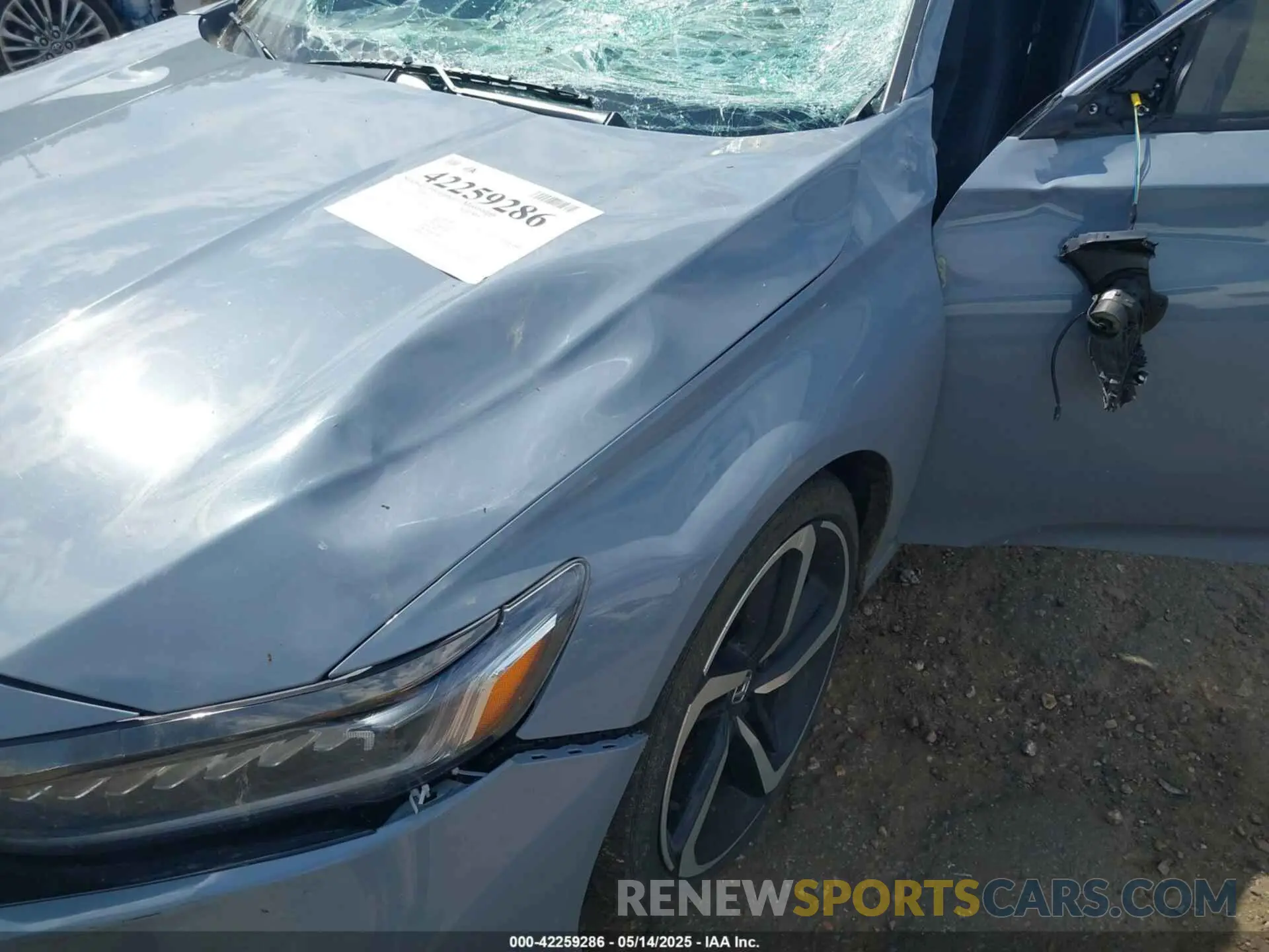 17 fotografías del automóvil dañado 1HGCV1F4XNA069392 HONDA ACCORD 2022