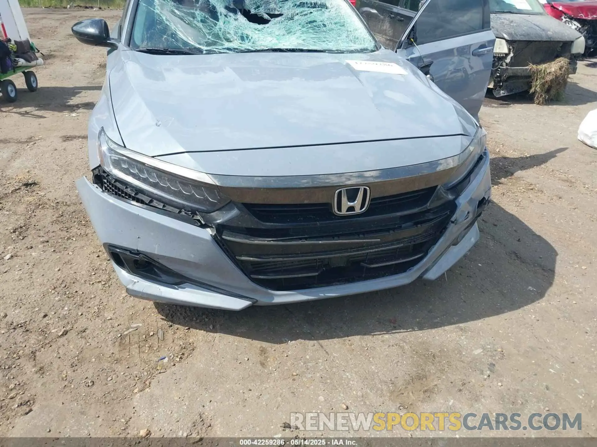 6 fotografías del automóvil dañado 1HGCV1F4XNA069392 HONDA ACCORD 2022