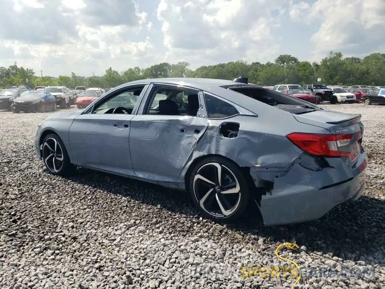 2 fotografías del automóvil dañado 1HGCV1F4XNA071840 HONDA ACCORD 2022