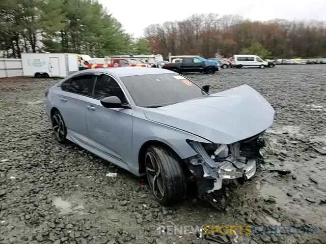 10 fotografías del automóvil dañado 1HGCV1F4XNA079081 HONDA ACCORD 2022