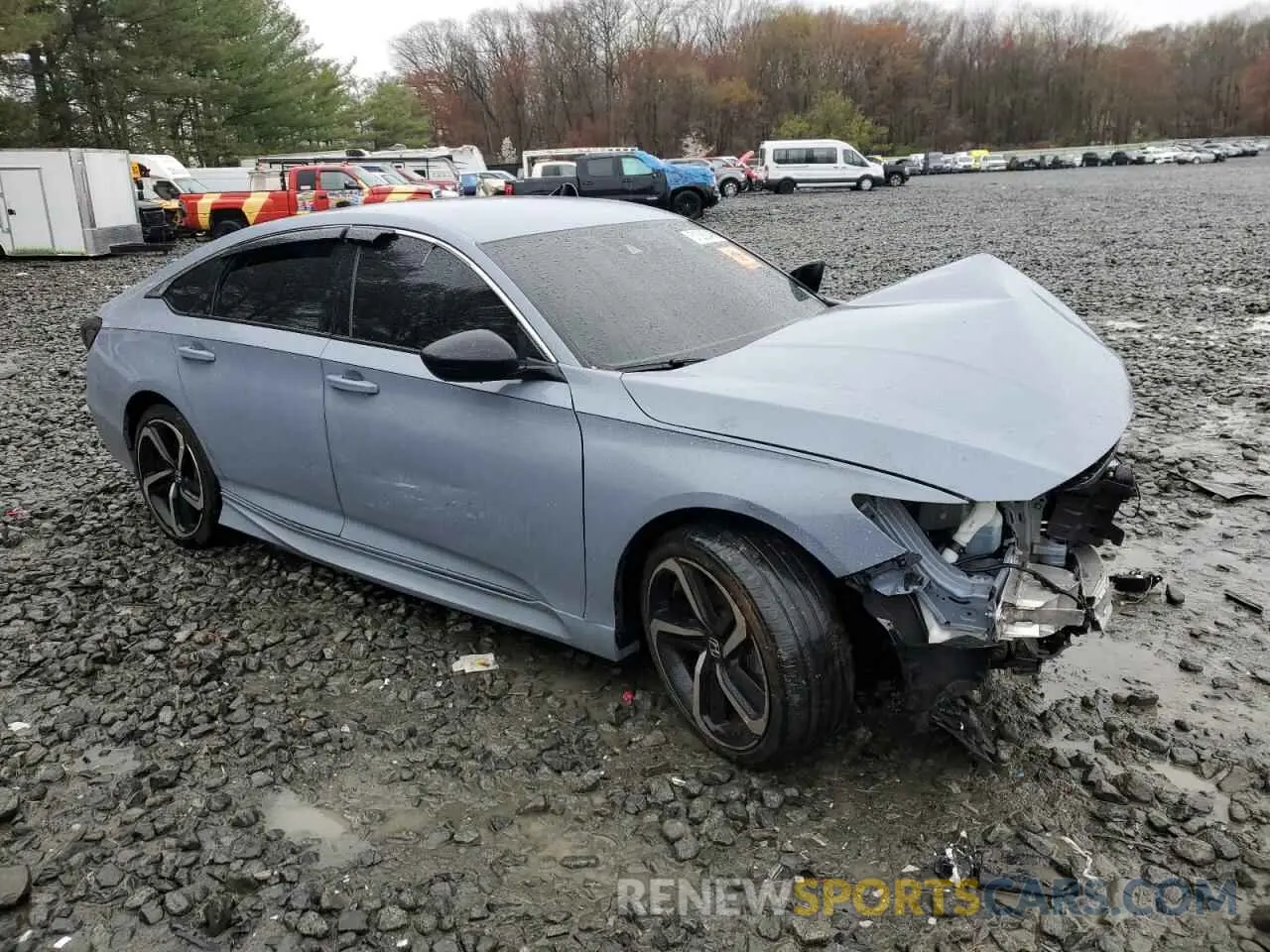 4 fotografías del automóvil dañado 1HGCV1F4XNA079081 HONDA ACCORD 2022