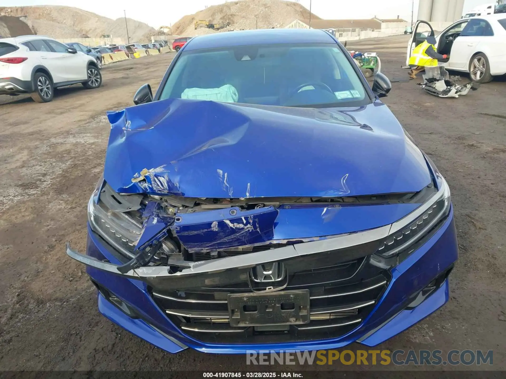 12 fotografías del automóvil dañado 1HGCV1F4XNA085981 HONDA ACCORD 2022