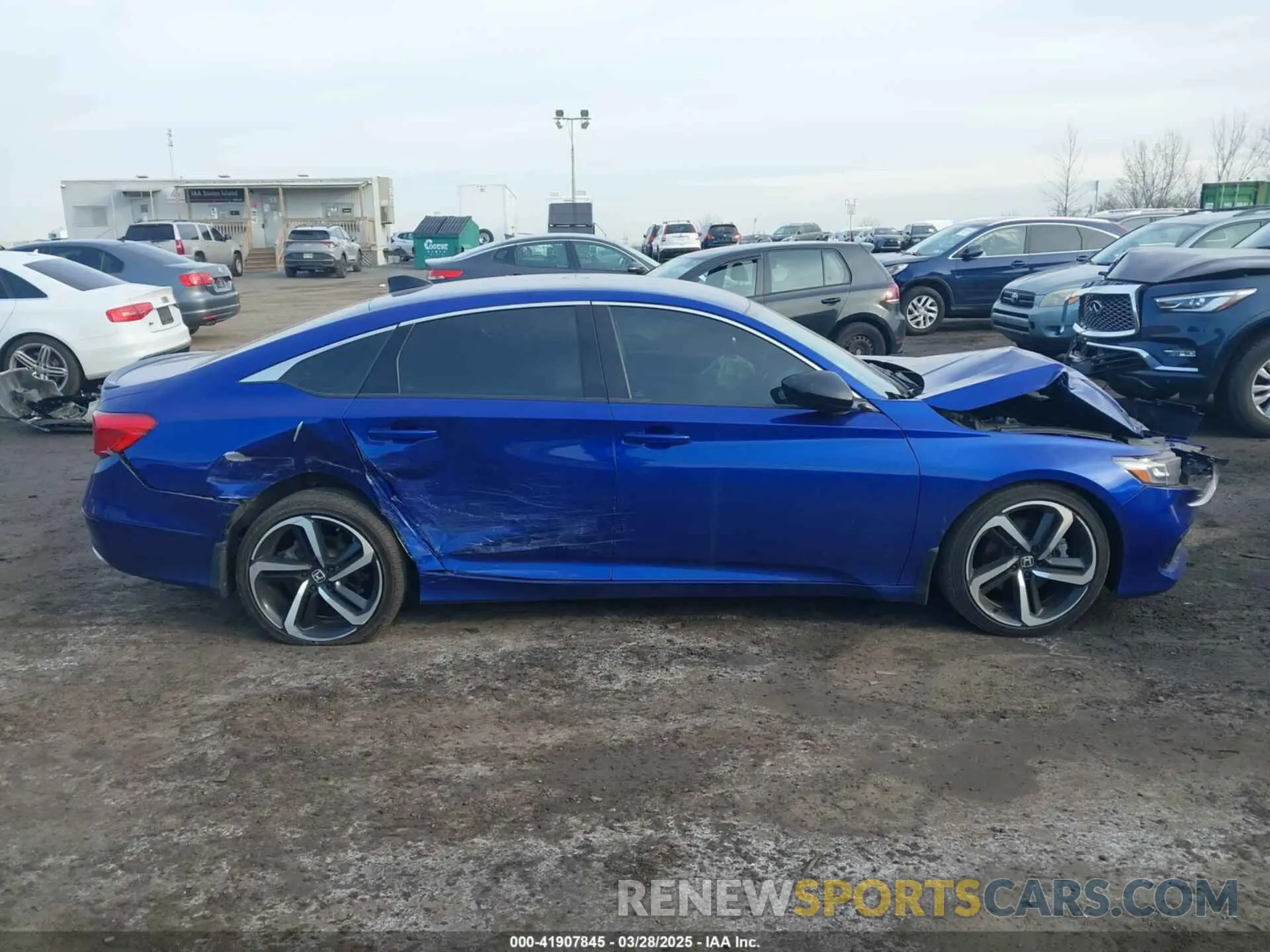 13 fotografías del automóvil dañado 1HGCV1F4XNA085981 HONDA ACCORD 2022