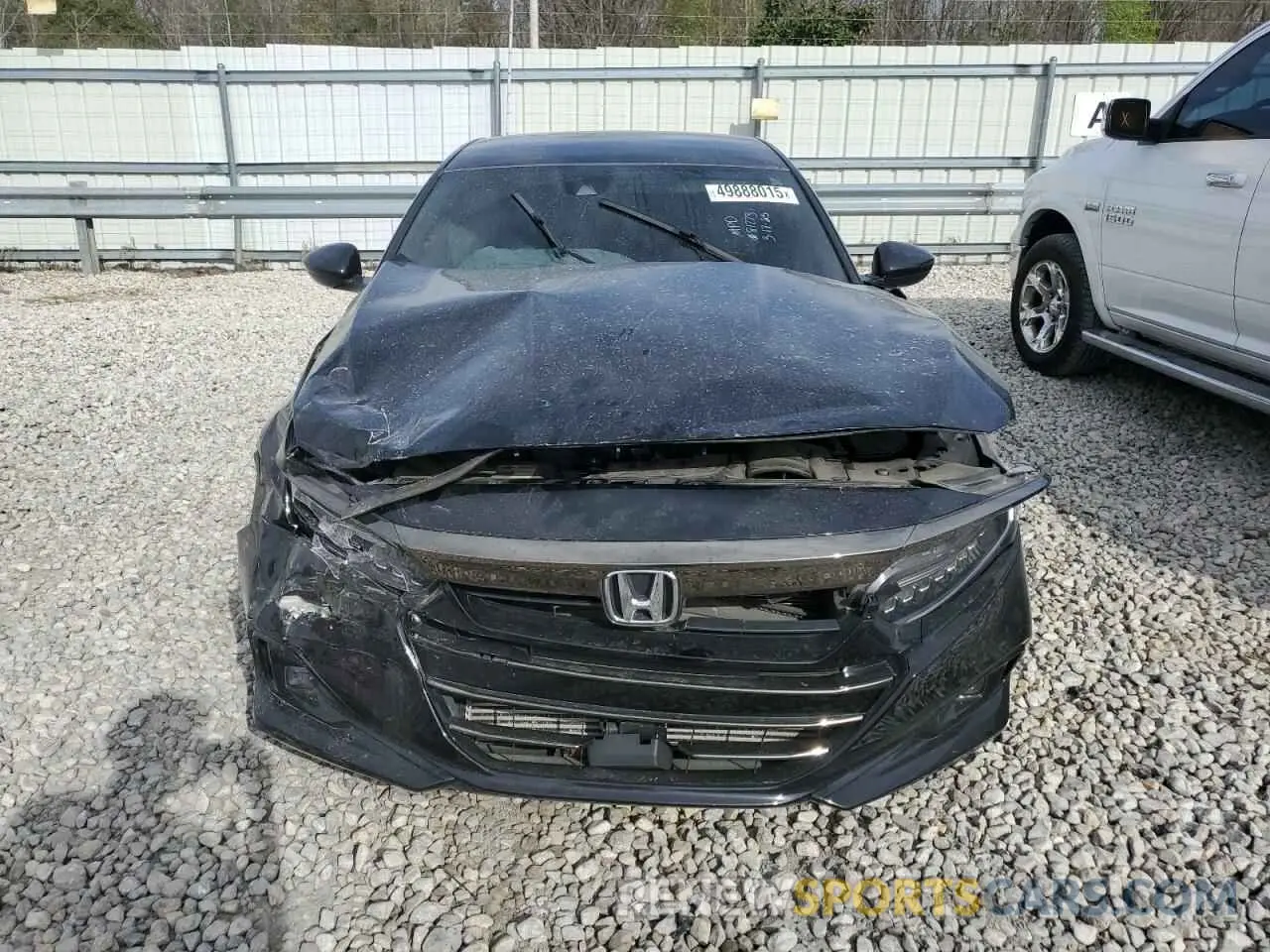 5 fotografías del automóvil dañado 1HGCV1F4XNA101256 HONDA ACCORD 2022