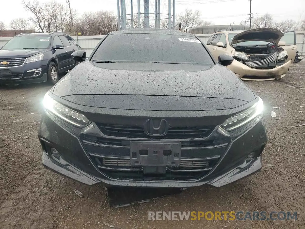 5 fotografías del automóvil dañado 1HGCV1F51NA018064 HONDA ACCORD 2022