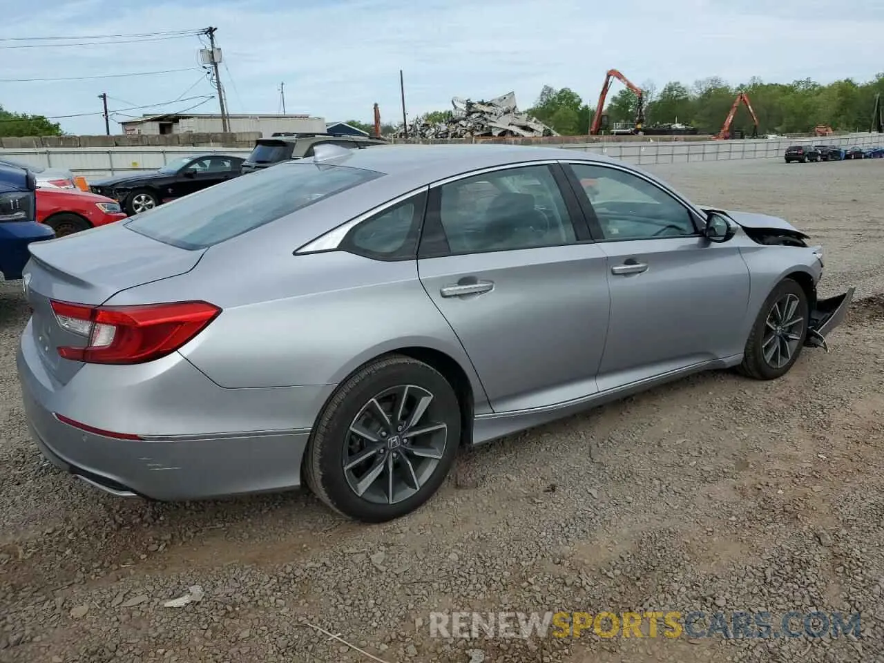 3 fotografías del automóvil dañado 1HGCV1F53NA009334 HONDA ACCORD 2022