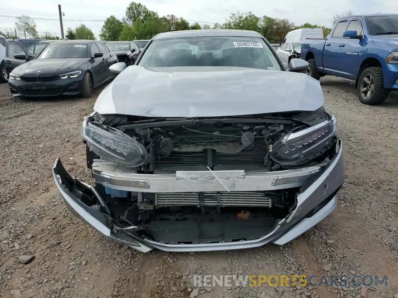 5 fotografías del automóvil dañado 1HGCV1F53NA009334 HONDA ACCORD 2022