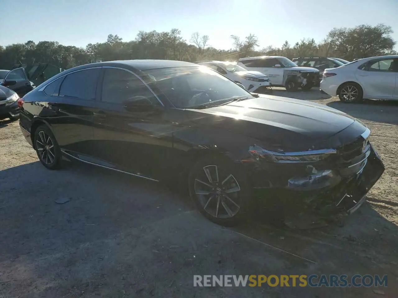 4 fotografías del automóvil dañado 1HGCV1F54NA026479 HONDA ACCORD 2022