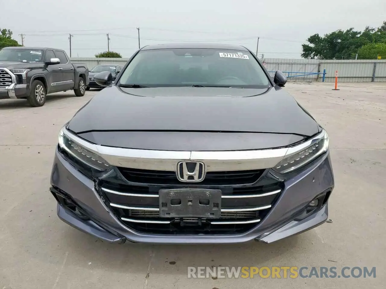 5 fotografías del automóvil dañado 1HGCV1F55NA018312 HONDA ACCORD 2022