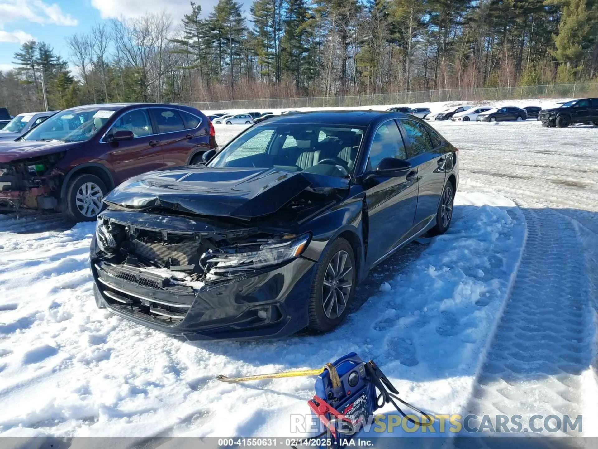 2 fotografías del automóvil dañado 1HGCV1F56NA000546 HONDA ACCORD 2022