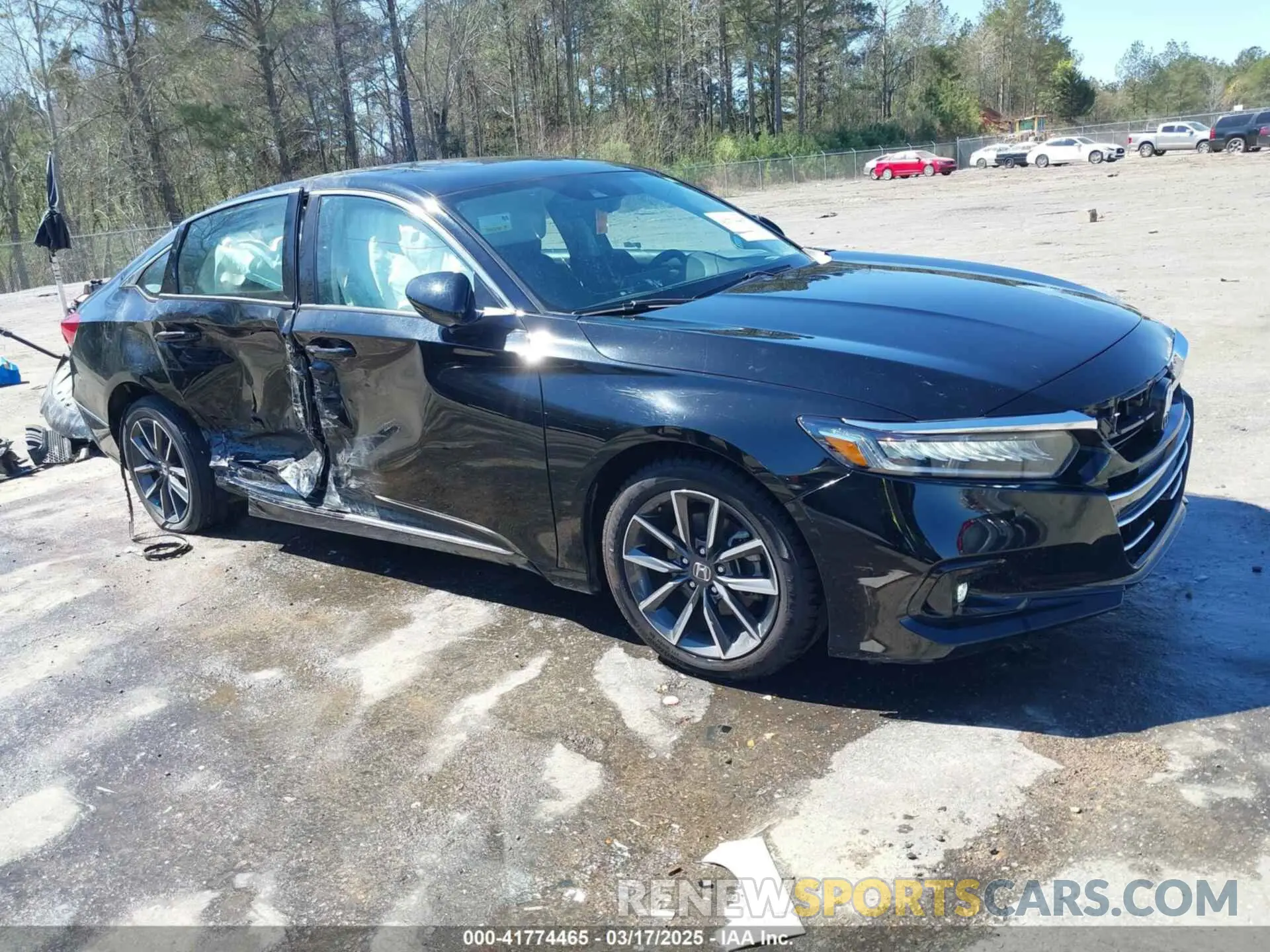 1 fotografías del automóvil dañado 1HGCV1F56NA054123 HONDA ACCORD 2022