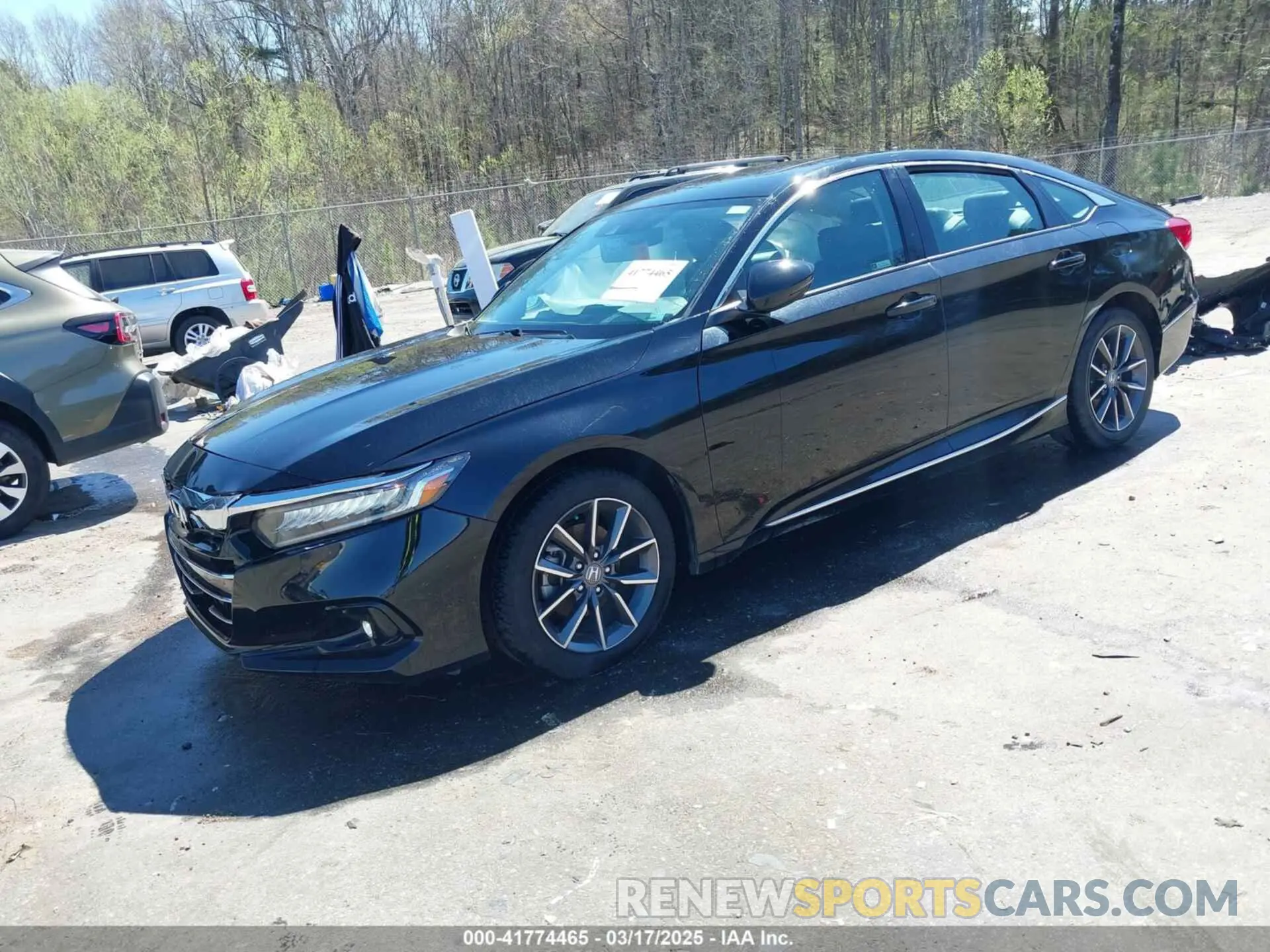 2 fotografías del automóvil dañado 1HGCV1F56NA054123 HONDA ACCORD 2022