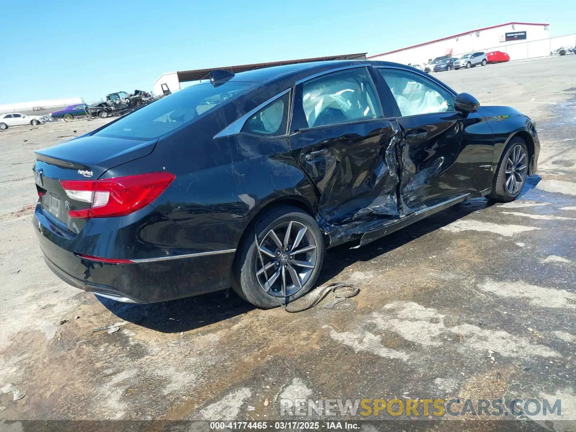4 fotografías del automóvil dañado 1HGCV1F56NA054123 HONDA ACCORD 2022
