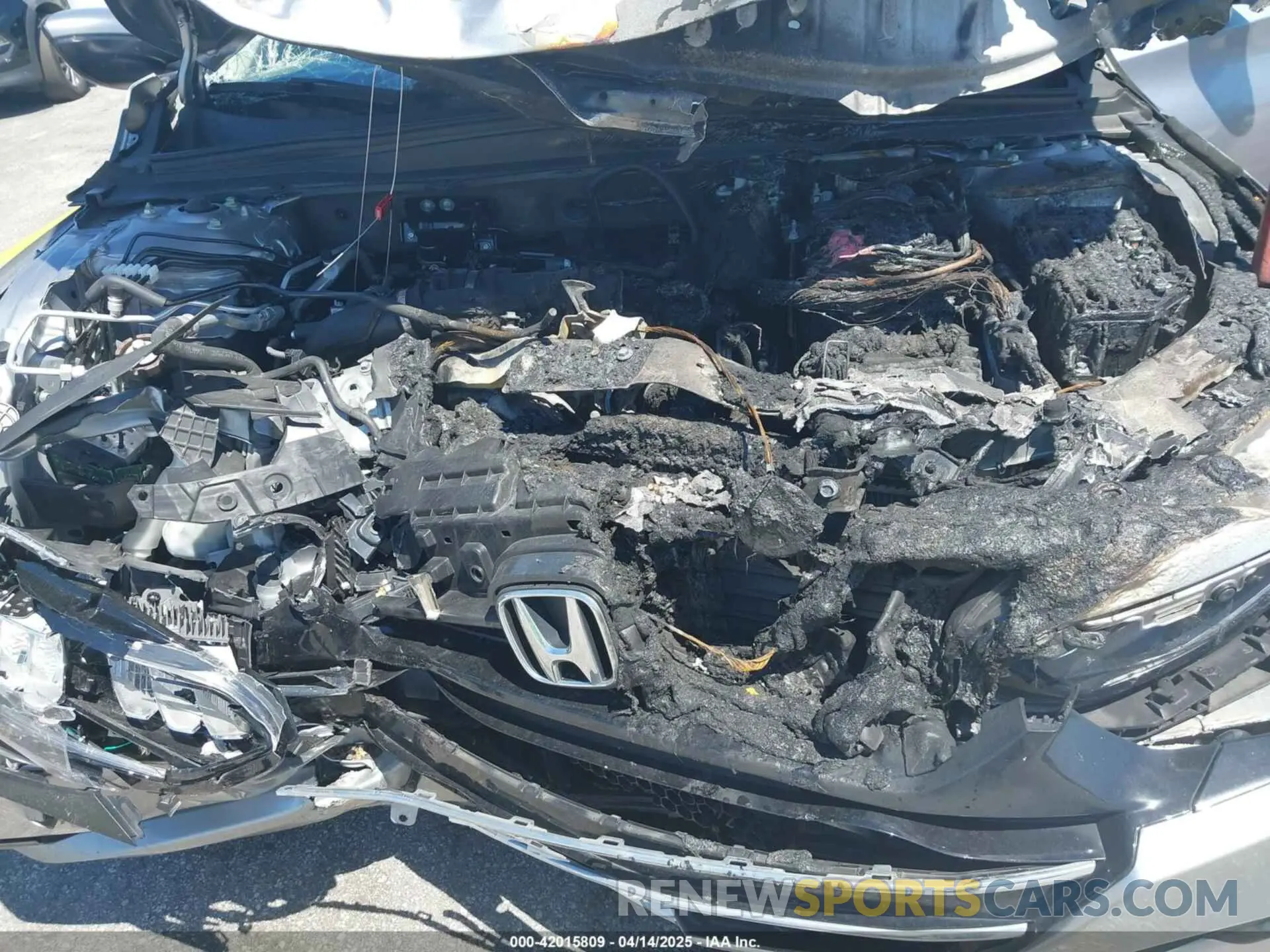 10 fotografías del automóvil dañado 1HGCV1F57NA074736 HONDA ACCORD 2022