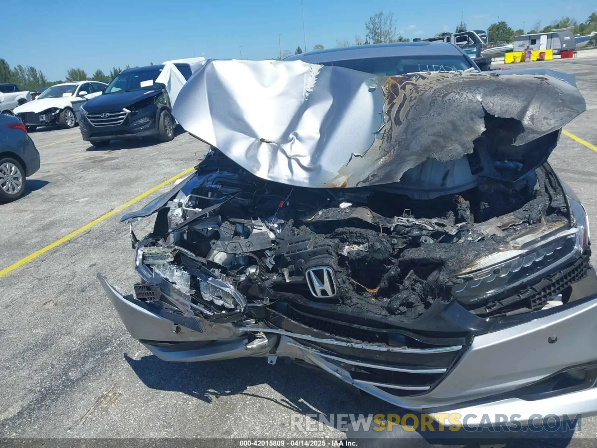 6 fotografías del automóvil dañado 1HGCV1F57NA074736 HONDA ACCORD 2022