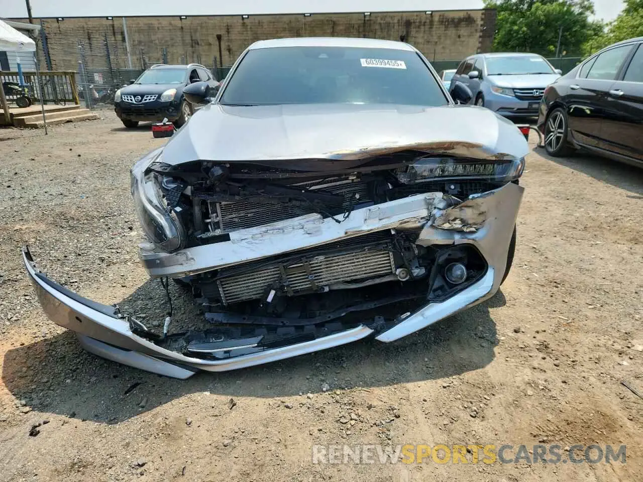 5 fotografías del automóvil dañado 1HGCV1F58NA039574 HONDA ACCORD 2022