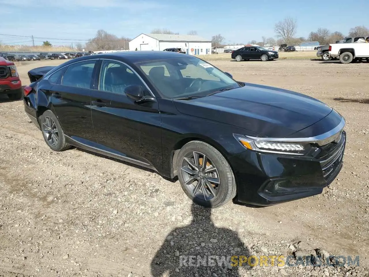 4 fotografías del automóvil dañado 1HGCV1F5XNA042654 HONDA ACCORD 2022