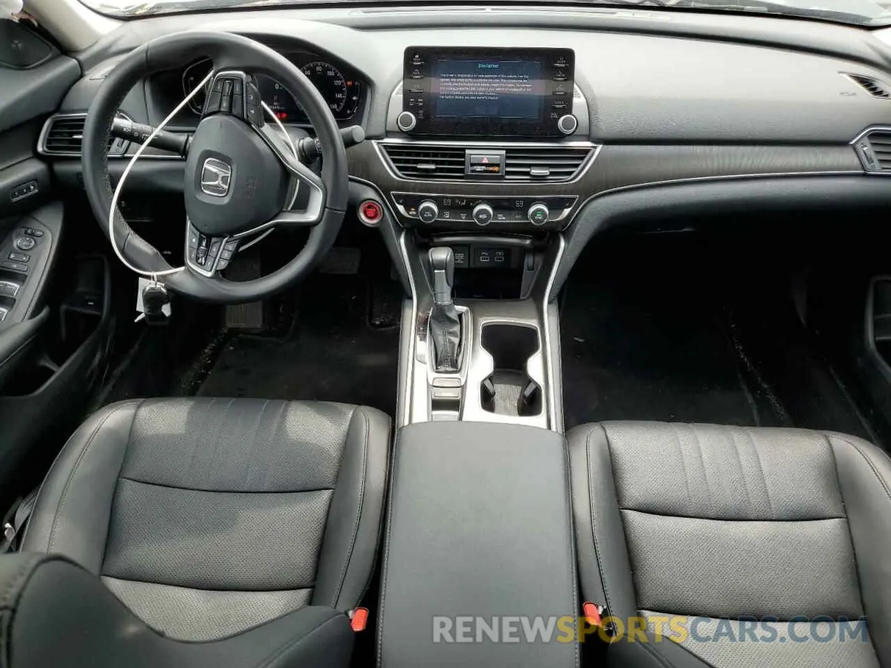 8 fotografías del automóvil dañado 1HGCV1F5XNA042654 HONDA ACCORD 2022