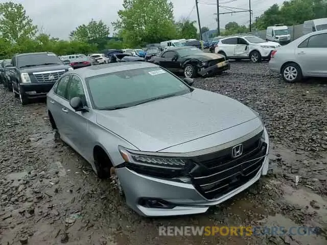 14 fotografías del automóvil dañado 1HGCV2F31NA008090 HONDA ACCORD 2022
