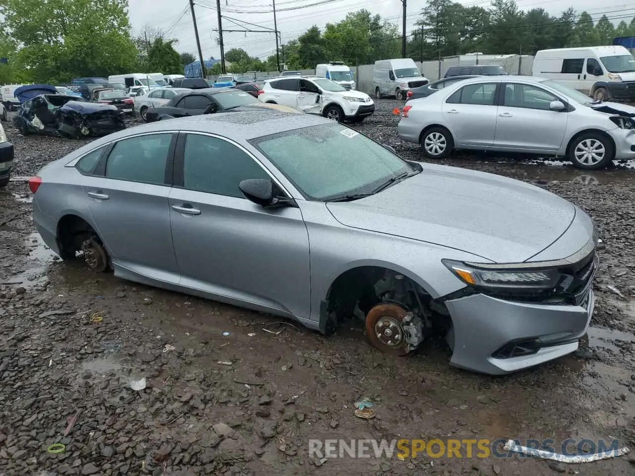 4 fotografías del automóvil dañado 1HGCV2F31NA008090 HONDA ACCORD 2022