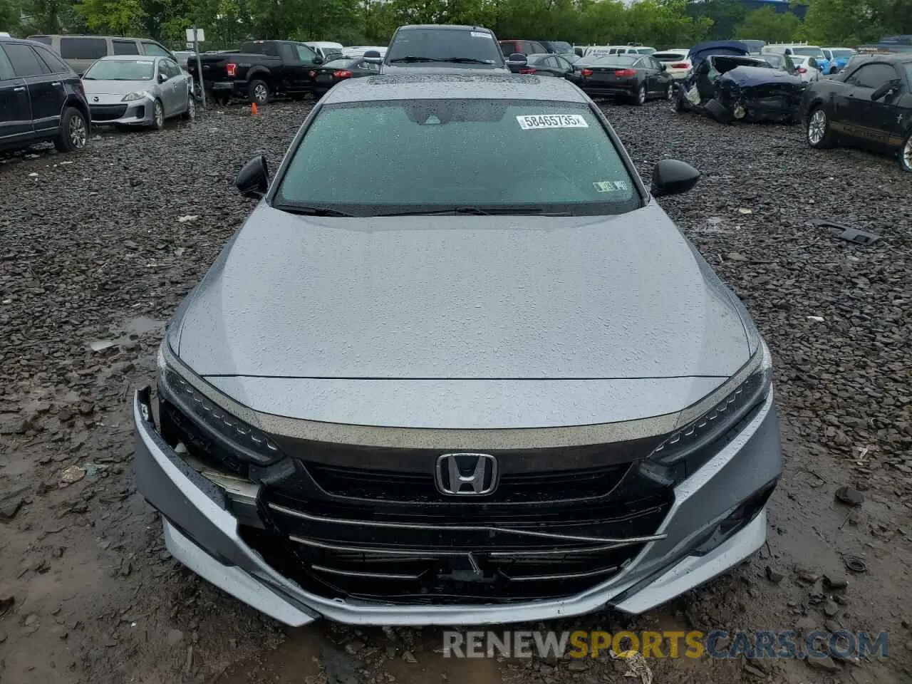 5 fotografías del automóvil dañado 1HGCV2F31NA008090 HONDA ACCORD 2022