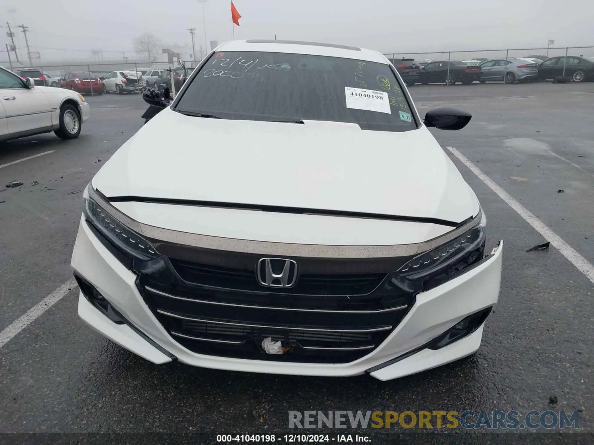 12 fotografías del automóvil dañado 1HGCV2F31NA009983 HONDA ACCORD 2022